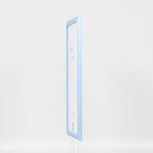 Efecto Marco de madera Perfil 32 azul 50x70 cm Cristal normal