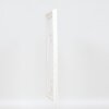 Efecto Madera Marco Barroco Perfil 37 blanco 35x100 cm Cristal Normal
