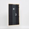 Efecto Marco de madera maciza Perfil 39 blanco 7x10 cm Cristal normal