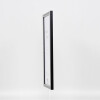 Efecto Marco de madera maciza Perfil 39 negro 21x28 cm Cristal normal