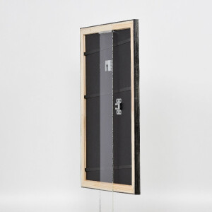 Marco de fotos de madera Effect Profil 40 Platin 7x10 cm con vidrio normal