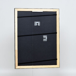 Marco de fotos de madera Effect Profil 40 Plata 30,5x91,5 cm Vidrio normal