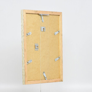 Marco de fotos de madera Effect Profil 41 Antiksilber 18x24 cm Vidrio transparente