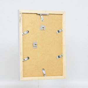 Marco de fotos Effect Profil 41 en plata 25x60 cm con vidrio transparente