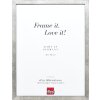 Marco de fotos Effect Holzrahmen Profil 42 Cristal transparente Plata 10x10 cm
