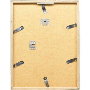 Marco de fotos Effect Holzrahmen Profil 42 Cristal transparente antiguo dorado 10x10 cm