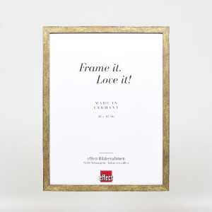 Marco de fotos Effect Profil 42 con vidrio transparente Antik Gold 25x30 cm 0420-2530-04