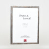 Marco de fotos Effect Holzrahmen Holzprofil 42 vidrio transparente anthrazit 25x35 cm