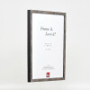 Marco de fotos Effect Holzrahmen Holzprofil 42 vidrio transparente anthrazit 25x35 cm