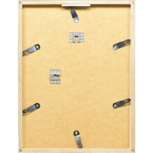 Marco de fotos Effect Profil 42 con cristal transparente y acabado negro mate 30x30 cm