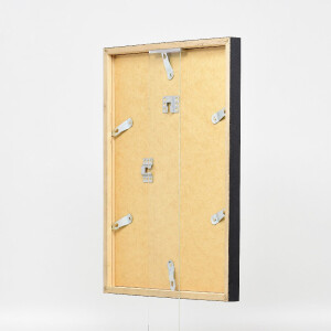 Marco de fotos Efecto Madera Profil 42 Vidrio Transparente Antiguo Oro 35x50 cm