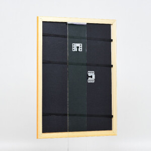 Marco de fotos de madera Effect Profil 43 miel 13x13 cm con vidrio normal