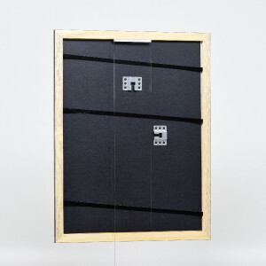 Marco de fotos de madera Effect Profil 43 Negro Brillo 13x13 cm