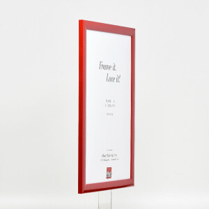 Marco de fotos de madera Effect Profil 43 rojo brillante 13x13 cm