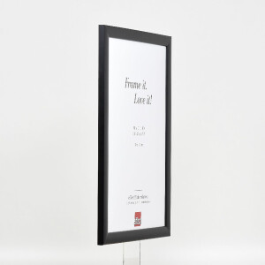 Marco de fotos de madera efect Profil 43 Negro 13x18 cm