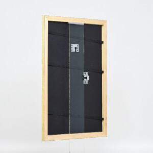 Marco de fotos de madera Effect Profil 43 dorado 18x24 cm con vidrio normal