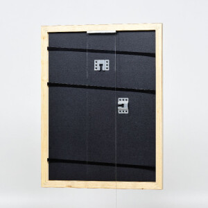 Marco de fotos de madera Effect Profil 43 plata 18x32 cm vidrio normal