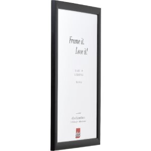 Marco de fotos de madera Effect Profil 43 Negro 20x25 cm Vidrio Normal