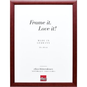 Marco de fotos de madera Effect Profil 43 Rojo 20x25 cm...