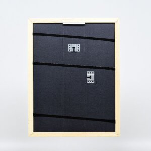 Marco de fotos de madera Effect Profil 43 blanco alto brillo 20x25 cm