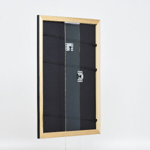 Marco de fotos de madera Effect Profil 43 Negro 20x28 cm