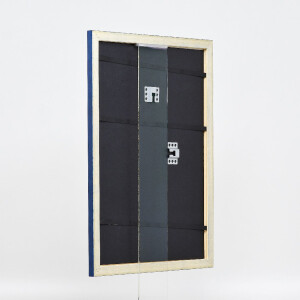 Marco de fotos de madera efecto Profil 43 royalblau 23x70 cm Vidrio normal