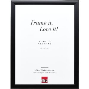 Marco de fotos de madera Effect Profil 43 Negro 25x30 cm