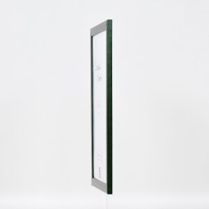 Marco de fotos de madera Effect Profil 43 Tannengrün 25x30 cm con vidrio normal