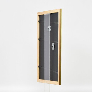 Marco de fotos de madera Effect Profil 43 dorado 25x38 cm con vidrio normal