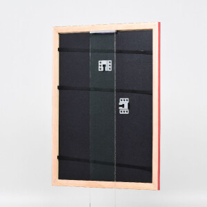 Marco de fotos de madera Effect Profil 43 lachs 25x38 cm con vidrio normal