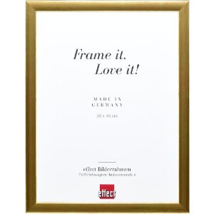 Marco de fotos de madera effect Profil 43 Dorado 25x80 cm...