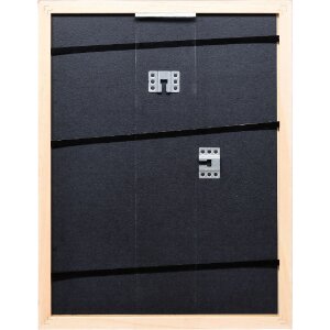 Marco de fotos de madera Effect Profil 43 rojo alto brillo 25x80 cm