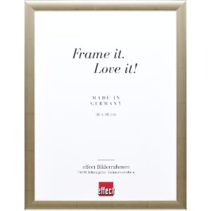 Marco de fotos de madera Effect Profil 43 plata 27x48 cm...