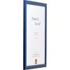 Marco de fotos de madera Effect Profil 43 royalblau 27x48 cm con vidrio normal