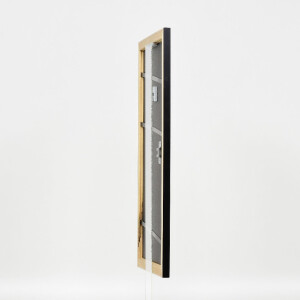 Marco de fotos de madera effect Profil 43 Negro 28x35 cm