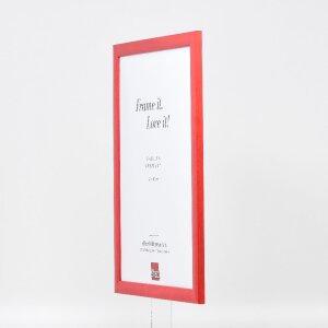 Marco de fotos de madera Effect Profil 43 lachs 28x35 cm con cristal normal