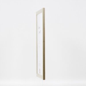 Marco de fotos Effect Profil 43 plateado 30x30 cm con cristal normal