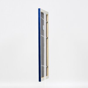 Marco de fotos de madera Effect Profil 43 royalblau 30x30 cm Vidrio Normal