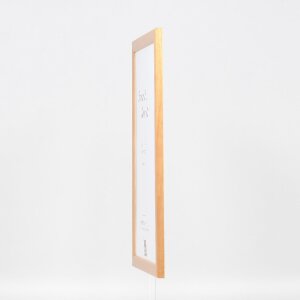 Marco de fotos de madera efecto Profil 43 natural 30x30 cm