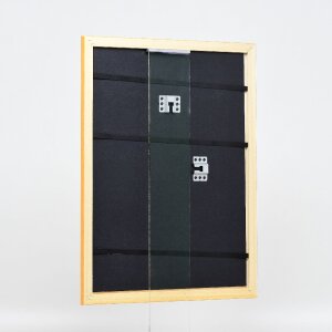 Marco de fotos de madera efect Profil 43 color miel 30x40 cm con vidrio normal