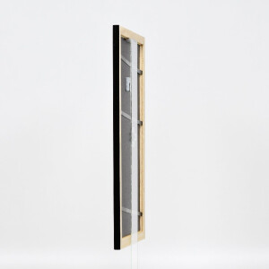 Marco de fotos de madera Effect Profil 43 Negro Brillo 29,7x42 cm