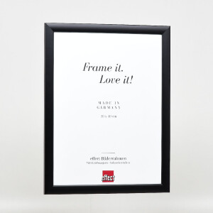 Marco de fotos de madera Effect Profil 43 Negro 30x45 cm