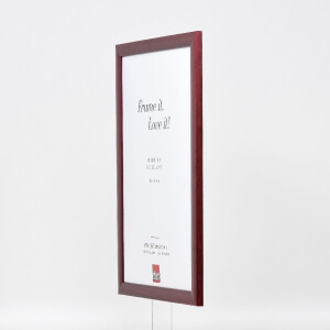 Marco de fotos de madera Effect Profil 43 Rojo 30x45 cm Vidrio Normal 0430-3045-07