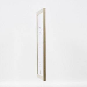 Marco de fotos de madera Effect Profil 43 Plata 35x50 cm