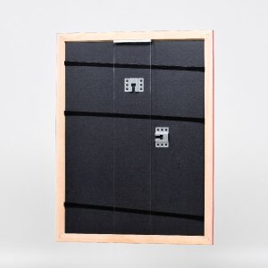 Marco de fotos de madera effect Profil 43 Lachs 40x40 cm Vidrio normal 0430-4040-10