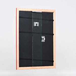 Marco de fotos de madera effect Profil 43 Lachs 40x40 cm Vidrio normal 0430-4040-10