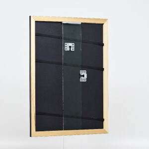 Marco de fotos de madera Effect Profil 43 Negro 45x80 cm