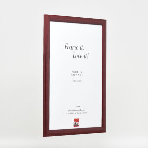 Marco de fotos de madera Effect Profil 43 Rojo 45x80 cm