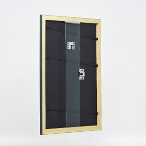 Marco de fotos de madera Effect Profil 43 Tannengrün 45x80 cm con vidrio normal