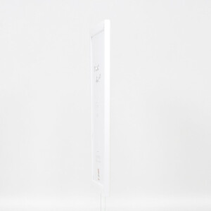 Marco de fotos de madera Effect Profil 43 Blanco Brillante 45x80 cm